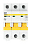 Авт.выкл. IEK ВА47-29 25А/3П 4,5кА х-ка С MVA20-3-025-C *4/48