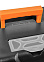 Ящик д/инструмента пластм. "Blocker Master 24" черный/оранжевый BR6006ЧРОР *1/4