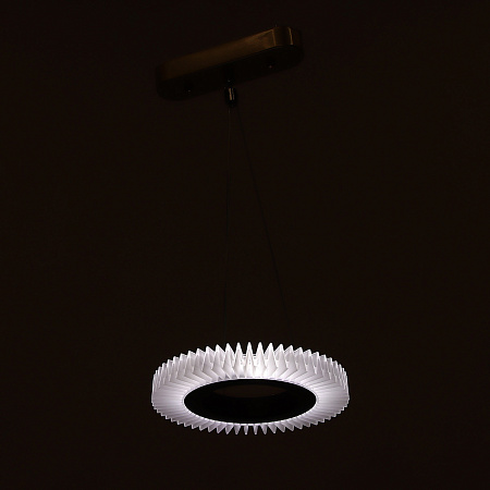 Люстра S2124/1 GD LED 3000К-6500К (h=800, d=200) б/пульта  VERNER LIGHTING *1