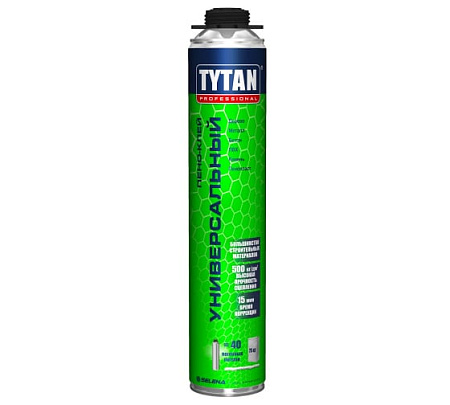 Клей-пена монтажная профес. "TYTAN" универсальная  всесез.до -10С  750 ml 16333  *1/12