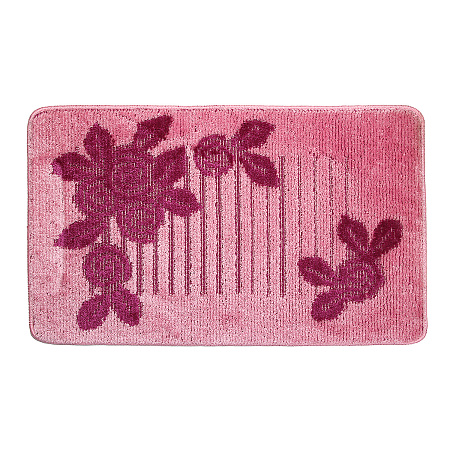 Коврик д/ванной Bombini  "Classic" (60см х 100см) Фуксия CLC 201811 *1/40