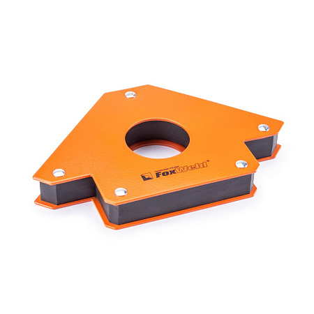 Угольник магнитный углы монтажа 45/60/135 до 34кг FIX-5 FoxWeld *1/6/24