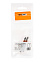 Бита крестовая PH2*PZ2*50мм (2 шт) 2-х сторон.хвостовик1/4"Е (336003) Corebit NOX *1/10/50/100