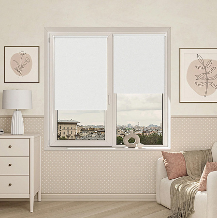 Штора рулонная Блэкаут Болид белый 57*175 Легранд *1/6