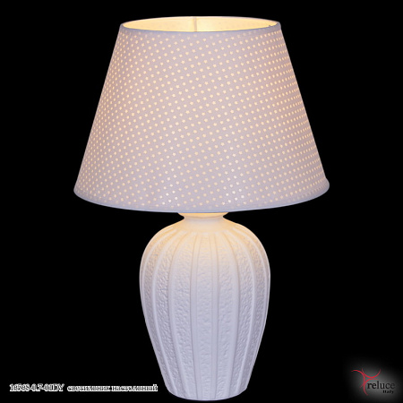 Лампа настольная 16568-0.7-01DY (керамика+абажур)  *1/12