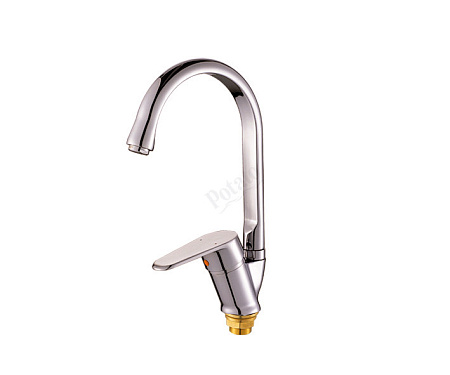 Смеситель для кухни Potato P5109 высокий излив *1/10