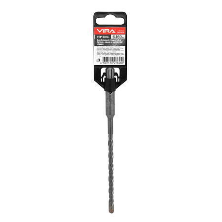 Бур по бетону  6*160мм SDS-plus 2 грани (560616) VIRA *1