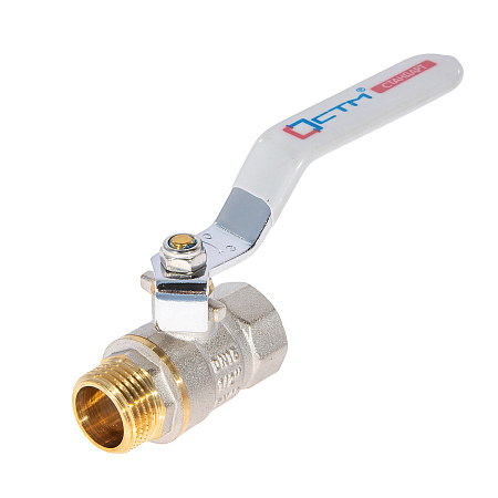 Кран шаровый 1/2" (Ø15) М/П ручка СТМ (СТАНДАРТ) CWFMH012 (аналог ЗФ768) *1/17/136