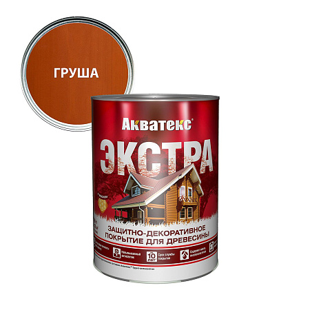 Защитно-декоративное покрытие для древесины алкидное груша 2,7 л АКВАТЕКС *1/4/144