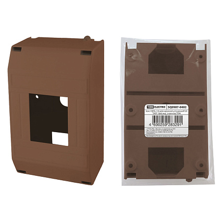 Бокс  О/П 1-4мод КМПН  IP20 "Эко" бук инд.штрихкод TDM SQ0907-0402   *1/28
