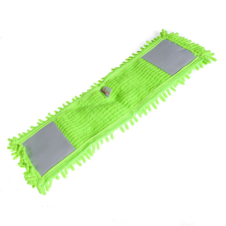 Насадка сменная д/мытья пола д/швабры"Флеттер" микрофибра "лапша" KF-P013R "Умничка" *1/100