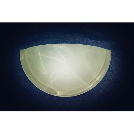 Светильник настенный светодиодный стекло FX5002/12''half LED  белый 12ВТ(w=150, h=90, l=300) 4м.кв.