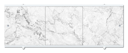 Экран под ванну "Премиум А" (АЛЮМ. РАМА) Серый 1,68м *2