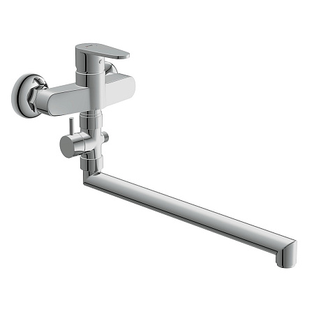 Смеситель д/ванны Cersanit CARI 63028 излив 30 см (без лейки) *1/10