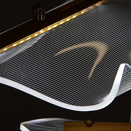 Люстра S2121/3 WT LED 3000К-6500К (h=800, d=360) б/пульта  VERNER LIGHTING *1