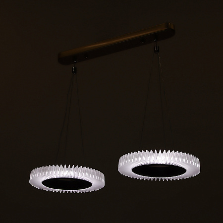 Люстра S2124/2 GD LED 3000К-6500К (l=460, d=200, h=800) б/пульта  VERNER LIGHTING *1