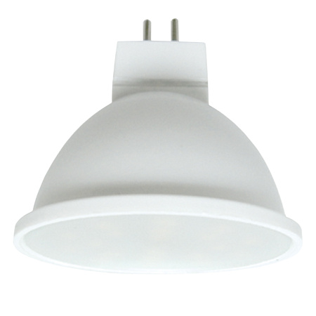 Лампа светодиодная 8,0W-220V GU5.3 MR16 6.5K холодный  матовая Ecola 51x50 M2RD80ELC *10/100