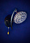 Бра N2281/1W ВК+CH E27 1*40Вт (200*200*130)  VERNER LIGHTING *1