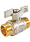 Кран шаровый 1/2" (Ø15) П/П бабочка СТМ (СТАНДАРТ) CWMMB012 (аналог ЗФ770) *1/25/200