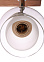 Светильник настенный (спот) N5105/3 WT+WOOD Е27 3*40Вт ( l=650;w=100;h=170)  VERNER LIGHTING *1