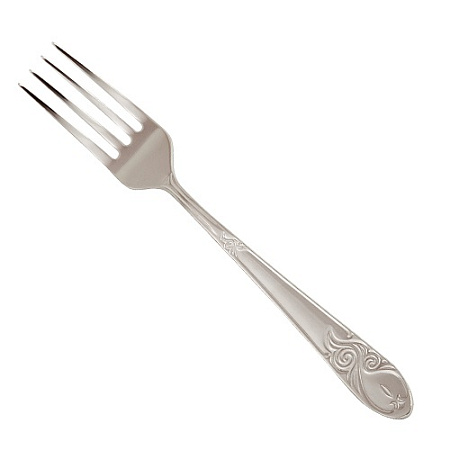 Вилка столовая нерж. "Узоры" 1с17 "АМЕТ" (Аша)  *10/300