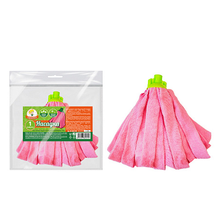 Насадка сменная д/мытья пола "лентами" микрофибра M-140/C/IN "Умничка" *1/50