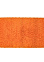 Коврик д/ванной "макароны" (70см х 140см) Оранжевый *1