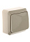 Выключатель "Этюд" ОП 1кл. кремовый ВА10-001К *10/25