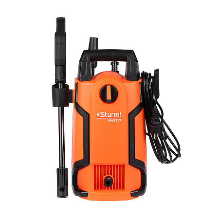Мойка высокого давления 1700Вт 390л/ч 100 бар шланг 5м самовсасывающая РW9217 STURM *1