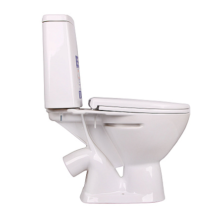 Унитаз-компакт JUST 031, 3/6 с кр.термопл.Lift, (S-KO-JUS031-3/6-PL-w)  Cersanit *1/12