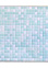 Панель стеновая ПВХ "ДЕКОПАН" Мозайка №72 голубой  микс (955*480 мм) *10