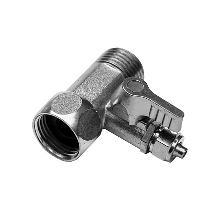 Адаптер-вентиль шаровый для подключения фильтров 1/2"-1/4"