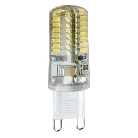 Лампа светодиодная капсульная 3,0W-220V G9 4K нейтральный Ecola 50x16 G9RV30ELC *20/100