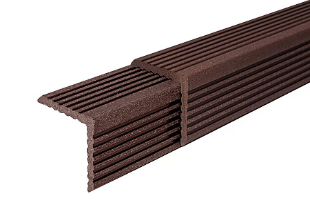 Уголок декоративный МПК 35*70*3000мм ШОКОЛАД Верста*1