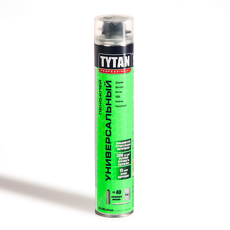 Клей-пена монтажная профес. "TYTAN" универсальная  всесез.до -10С  750 ml 16333  *1/12