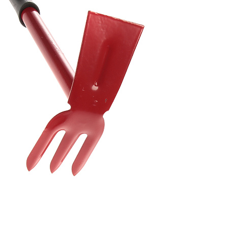 Мотыжка комбинир L-350, с тяпкой, метал. ручка, ПВХ насадка "Усадьба Люкс" МК3-1м  *1/15