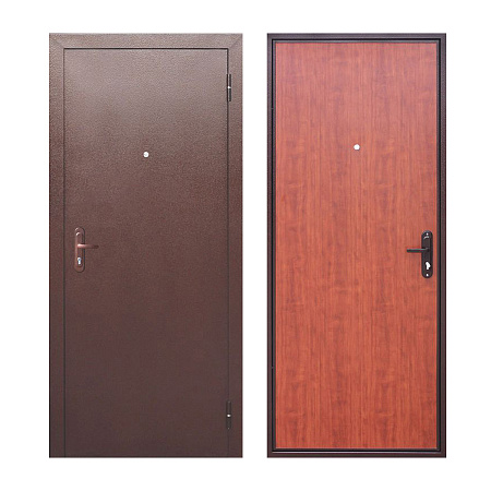 Дверь металлическая 5 см Стройгост 5 Рустикальный дуб 860х2050 ПРАВАЯ ФЕРРОНИ *1