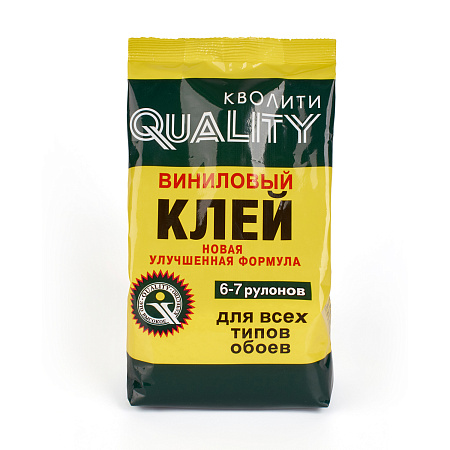 Клей для обоев виниловый 200г Кволити 28-36м2    *30/900