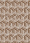 Коврик для ванной ПВХ шир. 65см х12м "V-line" Фотопечать 7167-cubes_brown "Кубы коричневые" *12