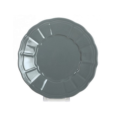 Тарелка керамич. "Grey" мелкая d21см PT010021F620 "Keramika" *12