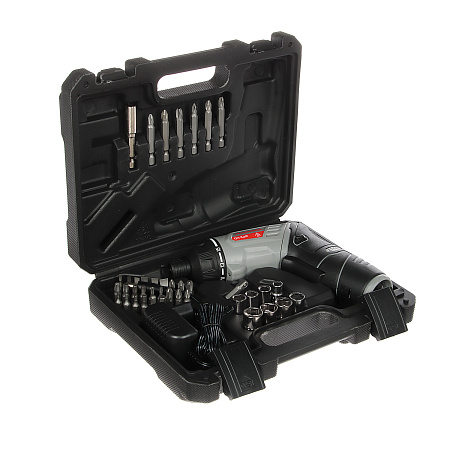 Отвертка аккумуляторная 3,6В 1скор.0-210об/мин 5Нм 1,3Ач LI-ION 30бит ОА-3,6Ф ИНТЕРСКОЛ *1/10