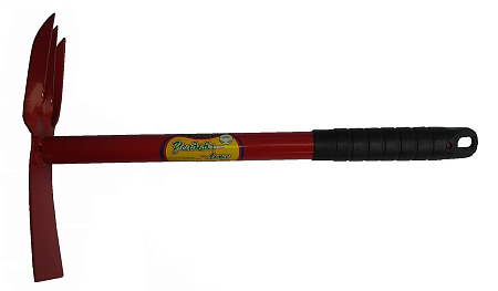 Мотыжка комбинир L-350, с тяпкой, метал. ручка, ПВХ насадка "Усадьба Люкс" МК3-1м  *1/15