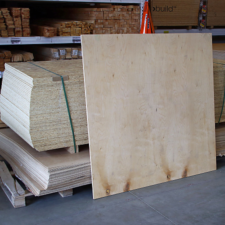 Фанера ФК 18мм сорт 4/4 (нешлифован.) 1525*1525мм, береза  *1/22