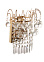 Бра B0108/3W   Брызги   3*60W E27 (h=250, w=140, l=280)  VERNER LIGHTING *1