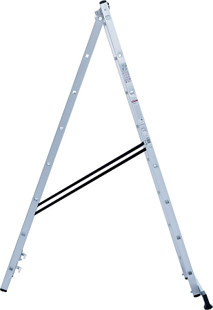 Лестница многофункциональная складная алюм. 2х 8ступ.,общ.дл.3,44м,max н.150кгNV1220 1220208"НВ"*1