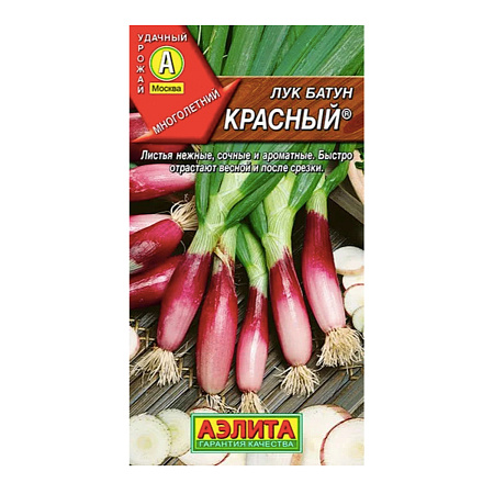 Семена Лук батун Красный 0,3гр Аэлита цв*10/200