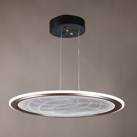 Люстра 9260 H/130W gold 530 мм 3 реж., пульт S=25м2  VERNER LIGHTING *1