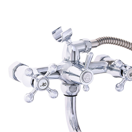 Смеситель д/ванны "Эверест"  B22-065 с 2 ручками *1/10