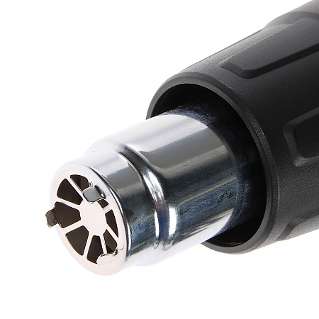 Фен строительный 2000Вт  50-600°С 300-500 л/мин 4 насадки ЖКдисплей ФЭ-2000ЭМ ИНТЕРСКОЛ *1/5