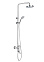 Смеситель д/ванны со стойкой для душа + ручной душ Accoona A8396 *1*